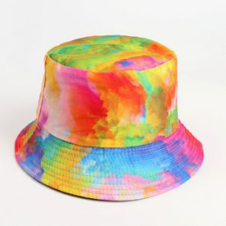 New Folding Double-sided Cotton Bucket Hat