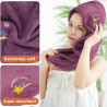 Magic Microfiber Hair Drying Towel