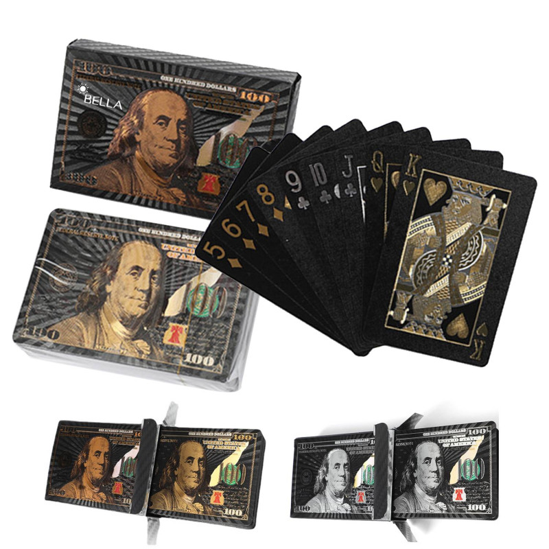 Dollar playing cards