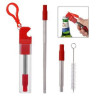 Straw With Bottle Opener