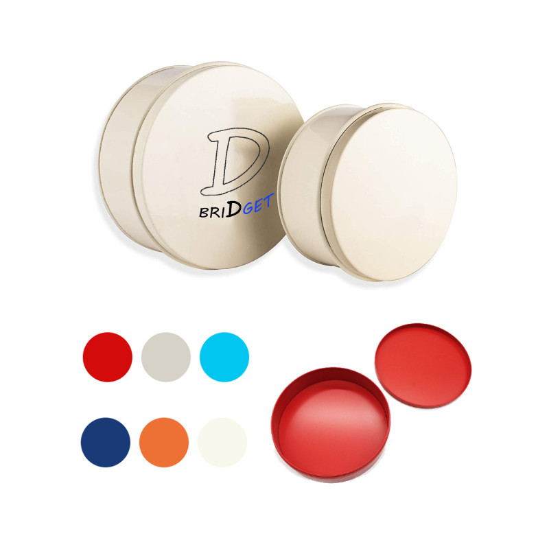 Round Cookie Tin