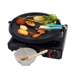 Outdoor Non Stick Round Barbecue Board
