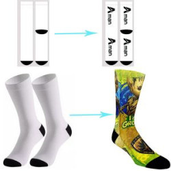 Sublimation Athletic Socks