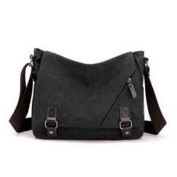 Canvas Shoulder Computer Messenger Bag