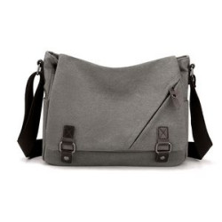 Canvas Shoulder Computer Messenger Bag