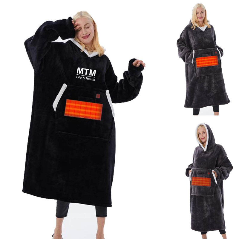 Usb Heated Wearable Blanket