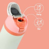 24Oz Insulated Stainless Steel Water Bottle