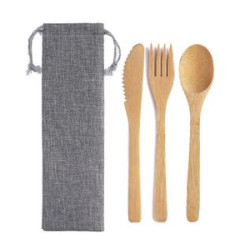 Bamboo Cutlery Set