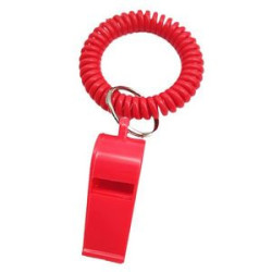 Coil Wrist Band Whistle