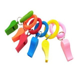 Coil Wrist Band Whistle