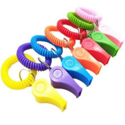 Coil Wrist Band Whistle
