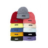 Patch Winter Knit Beanie