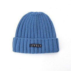 Patch Winter Knit Beanie