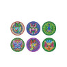Round Absorbent Coasters for Drinks