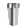 16 Oz Reusable Stainless Steel Cup
