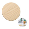 Round Beech Wooden Cup Coasters