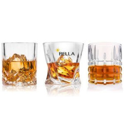 10, 11 Oz Whiskey Glasses-Premium