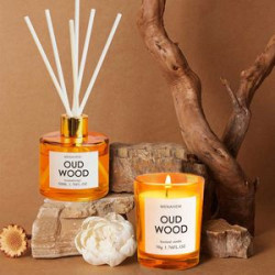 Scented Sticks Diffuser And Candle Gift Set