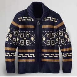 Sweater Cardigan Lapel Long-sleeved Coat