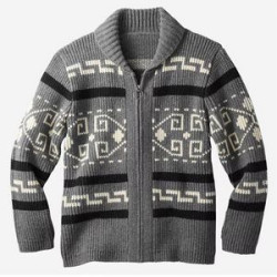 Sweater Cardigan Lapel Long-sleeved Coat