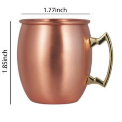 2 OZ Shotglass Mini Moscow Mule Mug