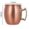 2 OZ Shotglass Mini Moscow Mule Mug