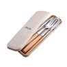 Stainless Steel Cutlery Set With Wooden Handle