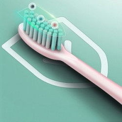 Sonic Electric Toothbrush Rechargeable With 3 Brush Heads