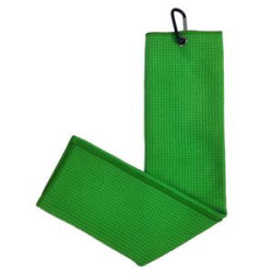 Tri-Fold Golf Towel with Clip