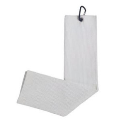 Tri-Fold Golf Towel with Clip