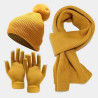 Adult Winter Scarf Set