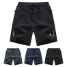 Mens Solid Active Shorts
