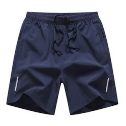Mens Solid Active Shorts