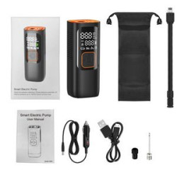 Portable vehicle-mounted inflator