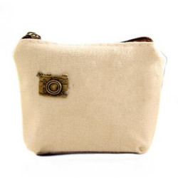 Canvas Change Purse