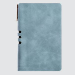Leather Cover Notebook and Pen Gfit Set