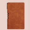 Leather Cover Notebook and Pen Gfit Set