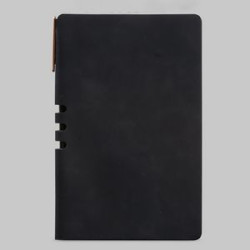 Leather Cover Notebook and Pen Gfit Set