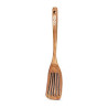 Long Handle Wooden Slotted Turner