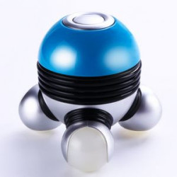 Mini Hand-Held Body Vibrating Massager With Led Light