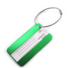Square Aluminum Alloy Travel Luggage Tag