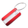 Square Aluminum Alloy Travel Luggage Tag