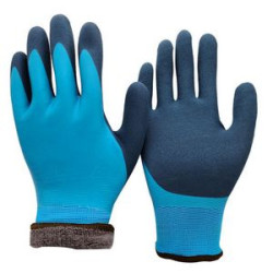 Winter Work Gloves Thermal Liner Grip Coating Warm
