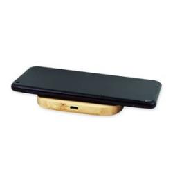 Panda Bamboo 5W Wireless Charger With Dual Usb Ports