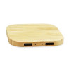Panda Bamboo 5W Wireless Charger With Dual Usb Ports