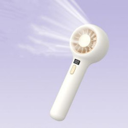 Mini Digital Display Portable Fan