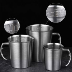 304 Thick Stainless Steel Measuring cup With Scale