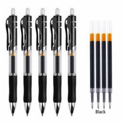 Office School Home Work Medium Point Rollerball Gel Ink Pens