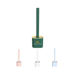 Soft Rubber Long Handle Imitation Silicone Toilet Brush
