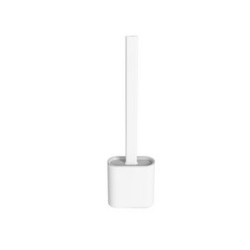 Soft Rubber Long Handle Imitation Silicone Toilet Brush